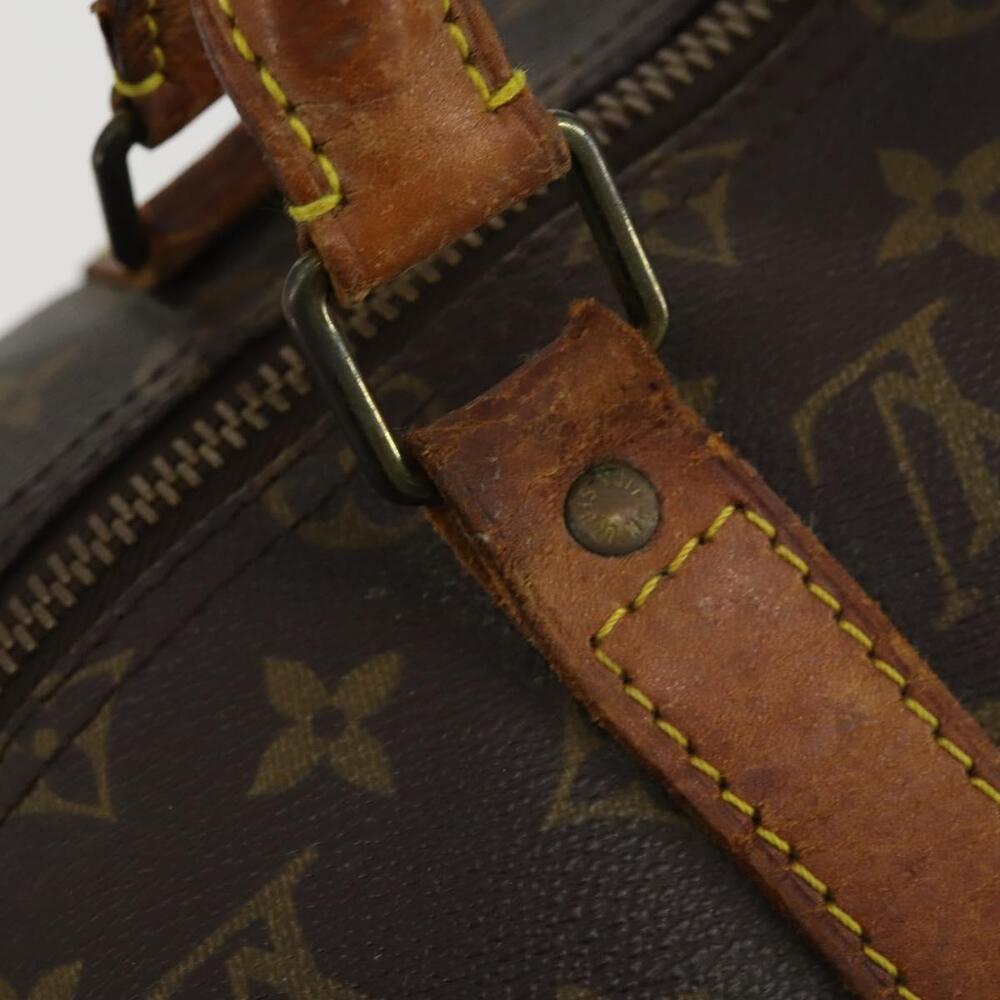LOUIS VUITTON Monogram Keepall 50 Boston Bag M41426 LV Auth 155038 - Picture 9 of 16